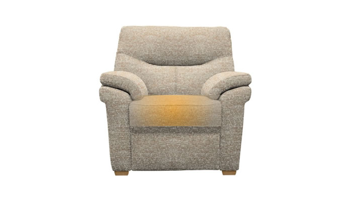 G Plan Seattle Heated Armchair Kampala Beige